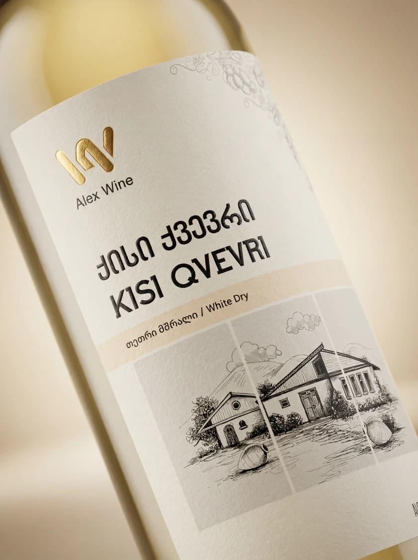 Alex Wine — Label Design