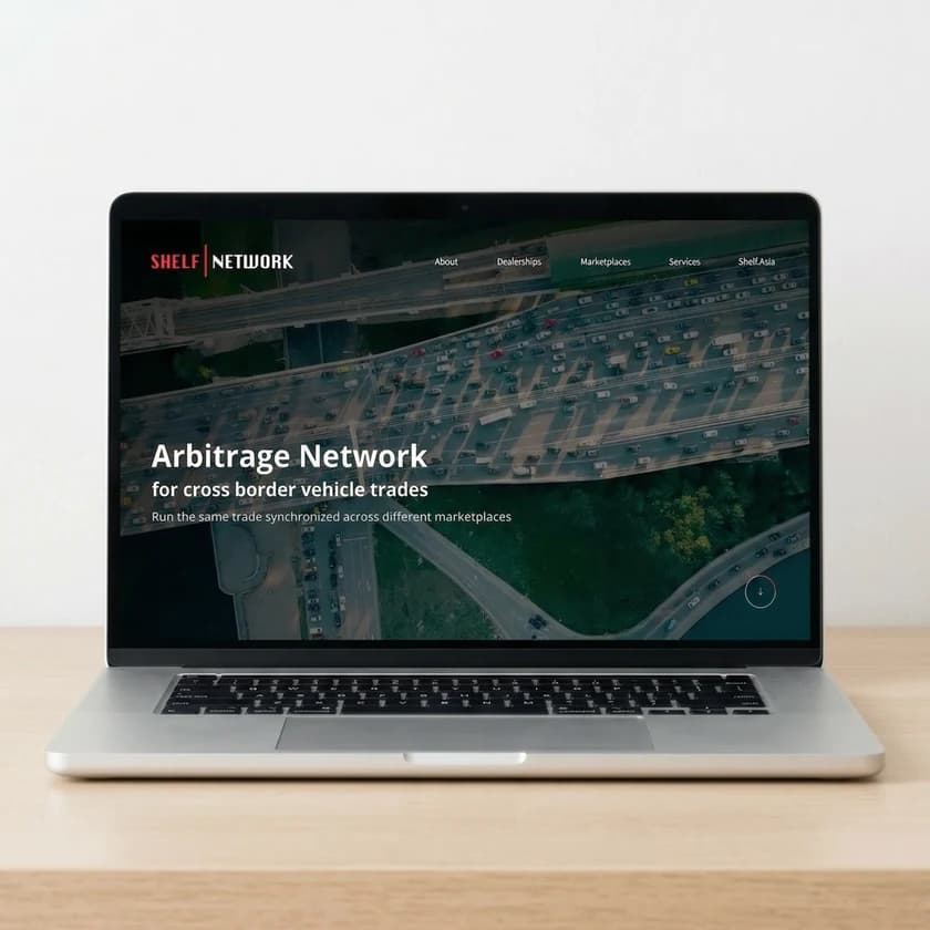 Shelf Network — Web Design