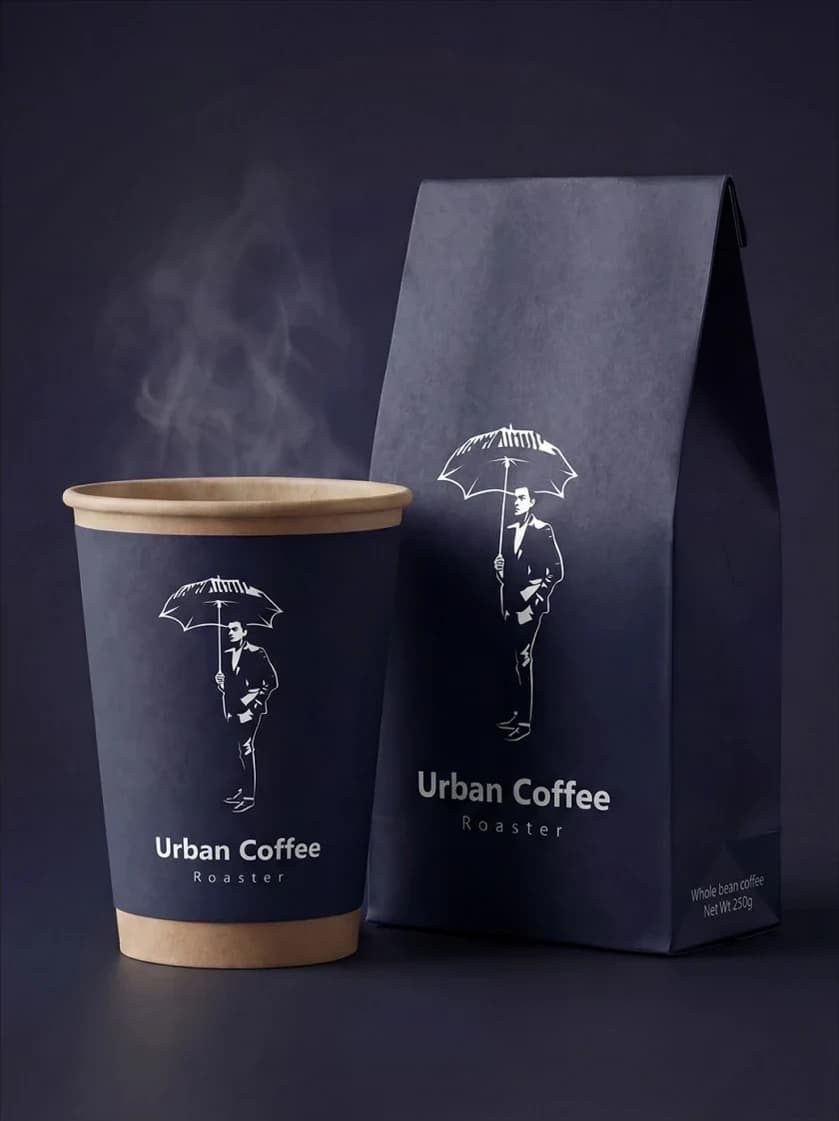 Urban Coffee — Logo and Packaging Design